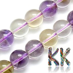 Přírodní ametrín - ∅ 8 mm - kuličky