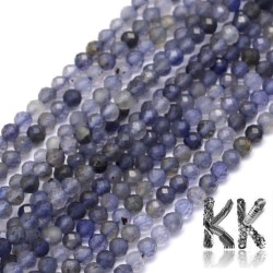 Přírodní iolit - Ø 2 mm - broušená kulička