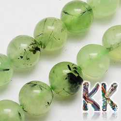 Přírodní prehnit - ∅ 4 mm - kuličky