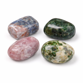 Přírodní indický achát - nevrtaný kámen - 9–45×8–25×4–20mm - Množství: 1 ks