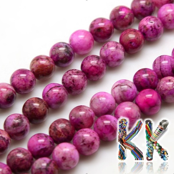 Přírodní zelený granit- ∅ 8 mm - kuličky