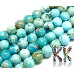 Přírodní hemimorfit - ∅ 8 mm - dobarvované kuličky