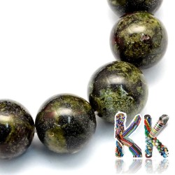 Přírodní jaspis dračí krve - ∅ 8 mm - kulička