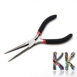 Knotting pliers - semicircular needle