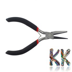 Knotting pliers - combined round and flat