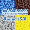Seed beads TOHO Round 15/0