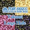 TOHO Takumi Large Hole seed beads