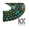 Chrysocolla beads