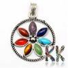 Chakra / multicolored pendants