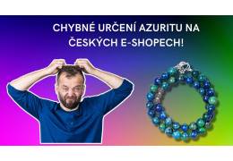 Chybné určení Azuritu na českých a slovenských e-shopech