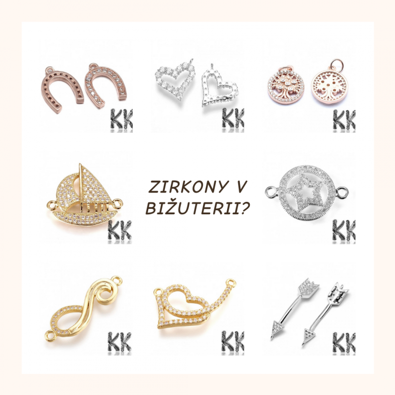 Zircons in jewelery components. What exactly is ZIRCON?